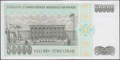 7.Emisyon 2.Tertip 50000 Lira K40 590951 Çilaltı