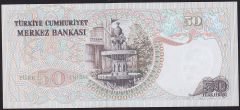6.Emisyon 1.Tertip 50 Lira H62 501730 Çilaltı Çil