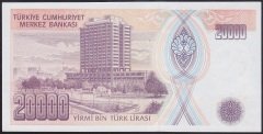 7.EMİSYON 2.TERTİP 20000 LİRA G06 961644 ÇİLALTI ÇİL