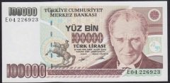 7.EMİSYON 2.TERTİP 100000 LİRA E04 226923 ÇİL