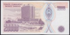 7.EMİSYON 2.TERTİP 20000 LİRA G21 589549 ÇİLALTI ÇİL