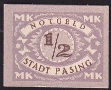 ALMANYA  1/2 MARK NOTGELD ÇİL