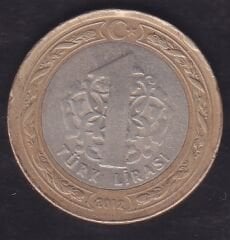 2012 Yılı 1 Lira Sayıştay'ın 150.Yılı