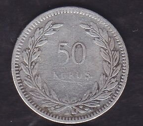 1948 Yılı 50 Kuruş Gümüş