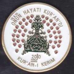 Kuran'ın Nuzülünün 1400.Yılı Madalya