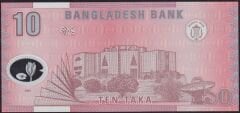 Banglades 10 Taka 2000 Çil Pick 35 Polimer