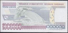 7.Emisyon 3.Tertip 1 000 000 Lira P19 842617 Çil