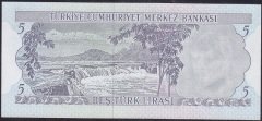 6.EMİSYON 2.TERTİP 5 LİRA J03 222601 ÇİL