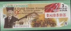 2009 9 Eylül Çeyrek Bilet - R Serisi