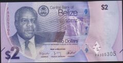 Belize 2 Dolar 2025 Çil Pick 73 ( 305 305 )