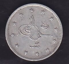 1327/3 Reşat 2 Kuruş Gümüş