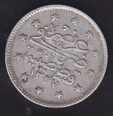 1327/3 Reşat 2 Kuruş Gümüş