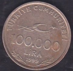 1999 Yılı 100000 Lira