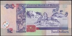 Belize 2 Dolar 2017 Çil Pick 66f ( 5500 )