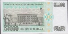 7.Emisyon 2.Tertip 50000 Lira K02 229747 Çilaltı Çil