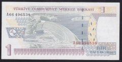 8.Emisyon 1 YTL A66 496538 Ççt Çilaltı