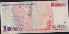 7.Emisyon 10 000 000 Lira C11 677918 Çok Temiz+