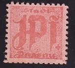 ALMANYA 1 PFENNİNG NOTGELD 1920 ÇİL ( PUL BOYUTUNDA)