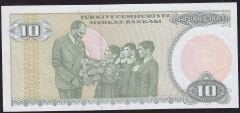 7.Emisyon 1.Tertip 10 Lira B50 601963 Çilaltı Çil