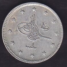 1327/4 Reşat 2 Kuruş Gümüş