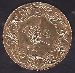 1327 / 3 REŞAT 25 KURUŞ ALTIN ZİYNET - KÇ ( 1.75 Gram ) R eski para satan yerler