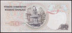 6.Emisyon 1.Tertip 50 Lira H65 341251 Çilaltı Çil