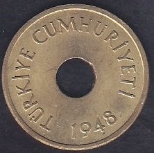 1948 YILI 1 KURUŞ ÇİL