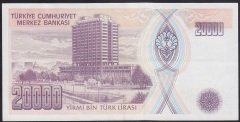 7.EMİSYON 2.TERTİP 20000 LİRA G43 394646 ÇÇT
