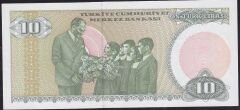 7.Emisyon 1.Tertip 10 Lira B38 259023 Çil