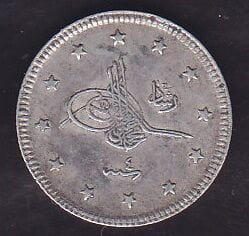 1327/4 Reşat 2 Kuruş Gümüş