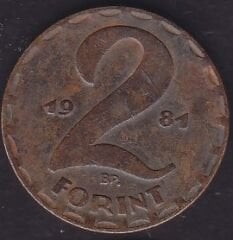 Macaristan 2 Forint 1981