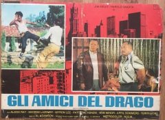 GLI AMİCİ DEL DRAGO LOBİ KARTI FİLM AFİŞİ - YORGUN