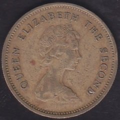 HONG KONG 50 CENT 1977