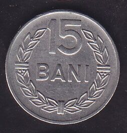 Romanya 15 Bani 1966