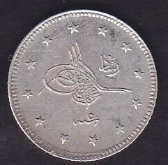 1327/5 Reşat 2 Kuruş Gümüş