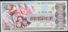 1982 23 Nisan Çeyrek Bilet - N Serisi