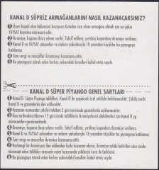 KANAL D EŞYA PİYANGOSU