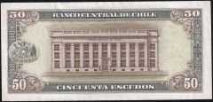 Şili 50 Escudos 1962 - 1975 Çilaltı