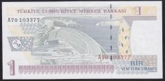 8.Emisyon 1 YTL A70 103377 Çilaltı