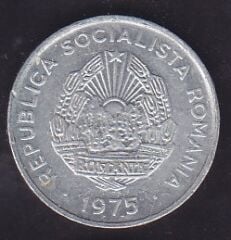 Romanya 15 Bani 1975