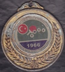 Türkiye Masa Tenisi Fedarasyonu Madalya 6 cm