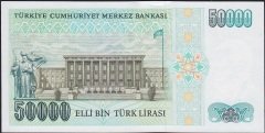 7.Emisyon 1.Tertip 50000 Lira I90 466975 Çil