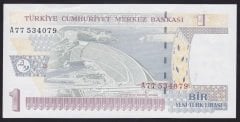 8.Emisyon 1 YTL A77 534079 Ççt Çilaltı