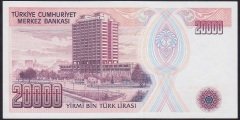 7.EMİSYON 1.TERTİP 20000 LİRA E86 931534 ÇİL