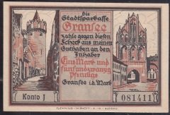 ALMANYA 1.25 MARK NOTGELD ÇİL