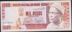 Guine Bissau 1000 Pesos 1993 Çil Pick 13