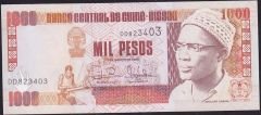 Guine Bissau 1000 Pesos 1993 Çil Pick 13