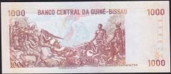 Guine Bissau 1000 Pesos 1993 Çil Pick 13