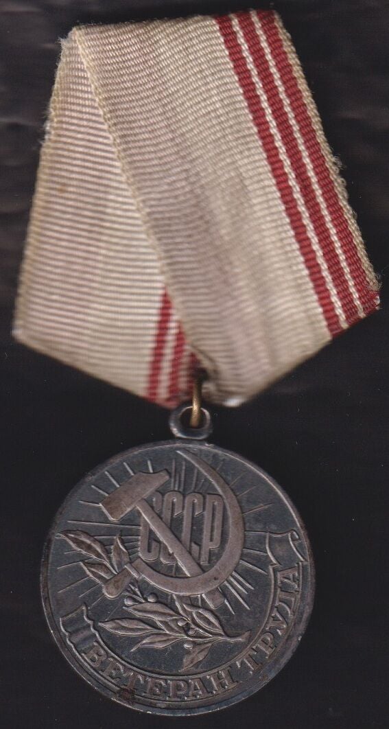 Rusya Madalya 1939-1945 2.Dünya Savaşı Emektarı ( Veteran Truda)