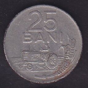 Romanya 25 Bani 1960